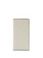 Matchesfashion.com Valextra - Vertical Grained Leather Wallet - Mens - White