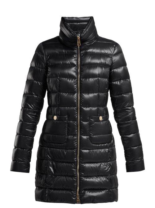 Matchesfashion.com Herno - Quilted Nylon Down Filled Jacket - Womens - Black