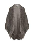Matchesfashion.com Gabriela Hearst - Lazaro Fringed Cashmere Blanket Scarf - Womens - Grey