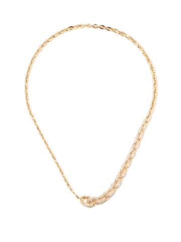 Matchesfashion.com Sophie Bille Brahe - Santa Fe Diamond & 18kt Gold Necklace - Womens - Yellow Gold