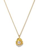Elhanati - Sun Diamond & 18kt Gold Necklace - Womens - Yellow Gold