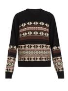 Maison Margiela Aztec-print Wool-blend Sweater