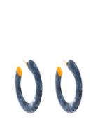 Matchesfashion.com Cult Gaia - Mira Hoop Earrings - Womens - Blue