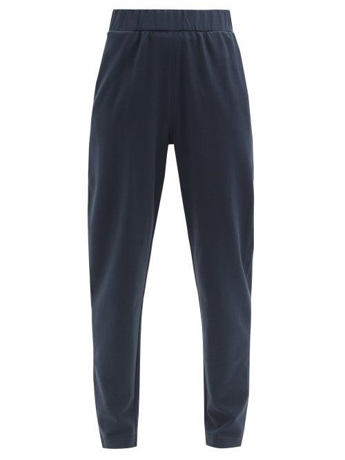 Matchesfashion.com Max Mara Leisure - Pesca Track Pants - Womens - Dark Navy