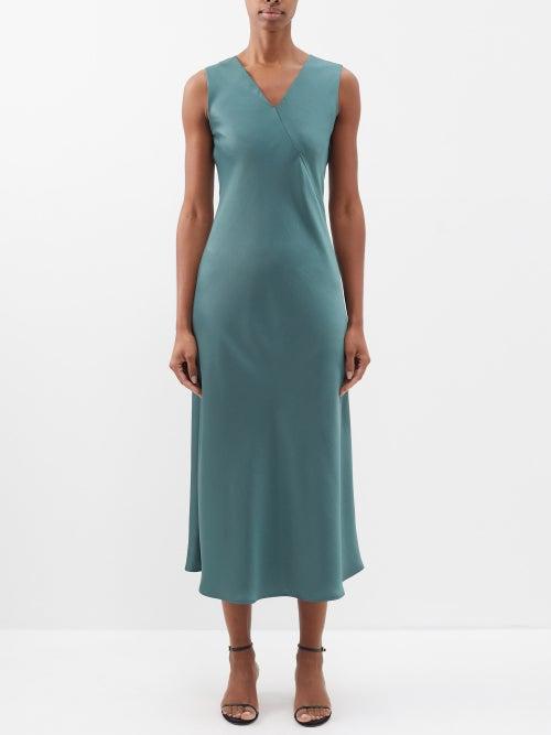 Weekend Max Mara - Pietra Dress - Womens - Dark Green