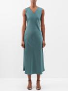 Weekend Max Mara - Pietra Dress - Womens - Dark Green