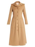 Brock Collection Connie Single-breasted Camel-hair Coat