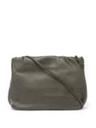 Ladies Bags The Row - Bourse Small Leather Clutch Bag - Womens - Khaki
