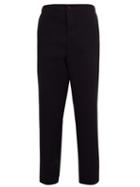 Matchesfashion.com Wardrobe. Nyc - Release 05 Wool-canvas Straight-leg Trousers - Mens - Black