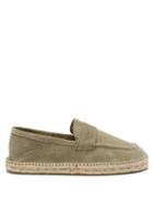 Maneb - Hamptons Suede Loafers - Mens - Green