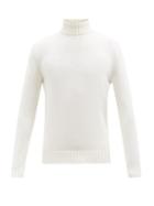 Thom Sweeney - Roll-neck Merino Sweater - Mens - Cream
