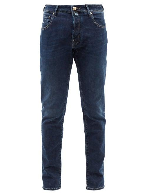 Jacob Cohn - Nick Slim-leg Jeans - Mens - Dark Blue