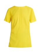 Proenza Schouler Knot-back Satin-back Crepe Top