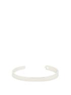 Matchesfashion.com Paul Smith - Logo-engraved Sterling Silver-plated Bracelet - Mens - Silver