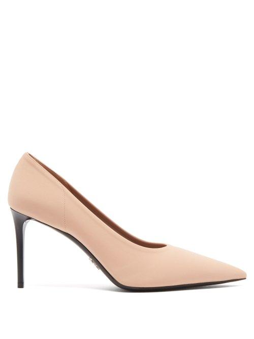 Matchesfashion.com Prada - Neoprene Pumps - Womens - Nude