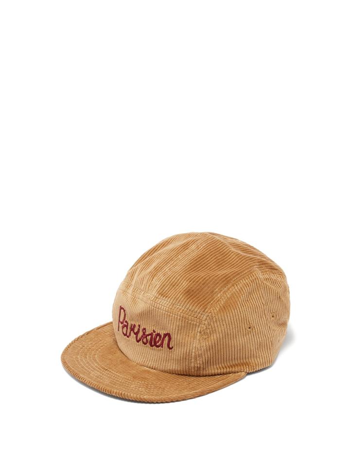 Maison Kitsuné Parisien Corduroy Cap