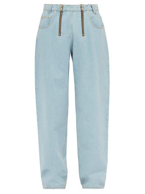 Matchesfashion.com Gmbh - Cyrus Loose Leg Jeans - Mens - Light Blue