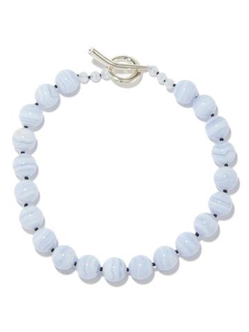 Sophie Buhai - Chalcedony & Sterling-silver Necklace - Womens - Blue