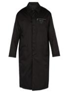 Matchesfashion.com Prada - Padded Nylon Overcoat - Mens - Black