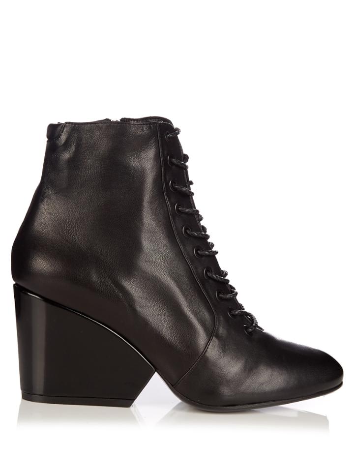 Clergerie Tula Leather Ankle Boots