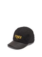 Mens Accessories Fendi - Reversible Ff-jacquard Baseball Cap - Mens - Black