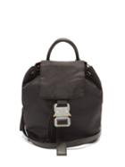 Matchesfashion.com 1017 Alyx 9sm - Rollercoaster-buckle Recycled-shell Cross-body Bag - Mens - Black