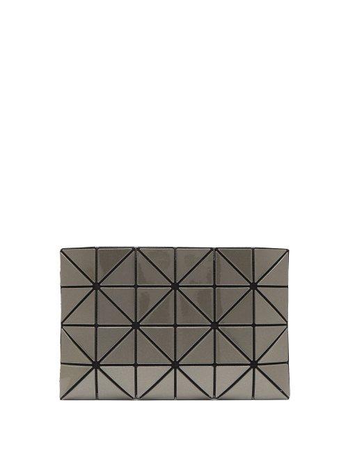 Matchesfashion.com Bao Bao Issey Miyake - Lucent Top Zip Pouch - Womens - Grey