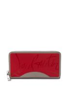 Christian Louboutin - Panettone Logo-debossed Leather Wallet - Mens - Red