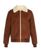 Matchesfashion.com De Bonne Facture - Shearling Jacket - Mens - Brown