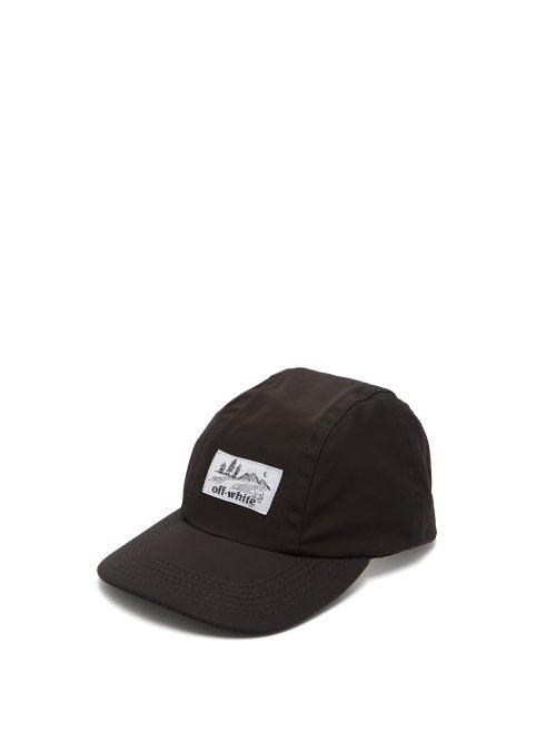 Matchesfashion.com Off-white - Logo Baseball Cap - Mens - Black White