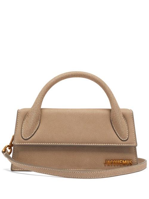 Matchesfashion.com Jacquemus - Chiquito Grained-leather Cross-body Bag - Womens - Grey