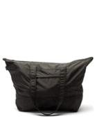 Ganni - Packable Recycled-nylon Tote Bag - Womens - Black