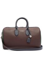 Alexander Mcqueen Colour-block Leather Duffle Bag