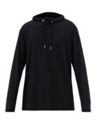 Givenchy - Logo-embossed Cotton-jersey Hooded Sweatshirt - Mens - Black
