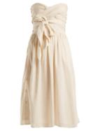 Matchesfashion.com Loup Charmant - Pompano Cotton Dress - Womens - Cream