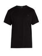 Matchesfashion.com Acne Studios - Nash Face Cotton T Shirt - Mens - Black