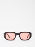 Thierry Lasry - Victimy D-frame Acetate Sunglasses - Mens - Black Red