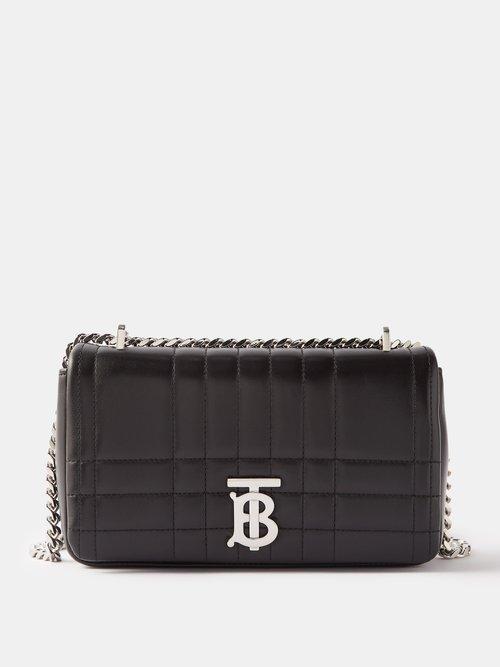 Burberry - Quilted-leather Cross-body Bag - Womens - Black