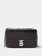 Burberry - Quilted-leather Cross-body Bag - Womens - Black