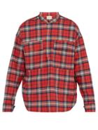 Matchesfashion.com Fear Of God - Plaid Cotton Flannel Shirt - Mens - Red Multi