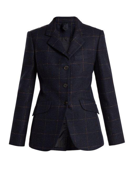 Matchesfashion.com Max Mara - Xavier Blazer - Womens - Navy