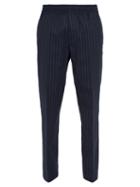 Matchesfashion.com Acne Studios - Ryder Twill Trousers - Mens - Navy