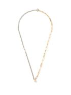 Matchesfashion.com Yvonne Lon - Diamond & 18kt Gold Necklace - Womens - Silver Gold
