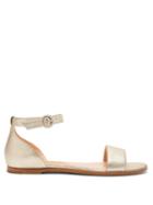 Matchesfashion.com Rupert Sanderson - Sunny Leather Sandals - Womens - Gold