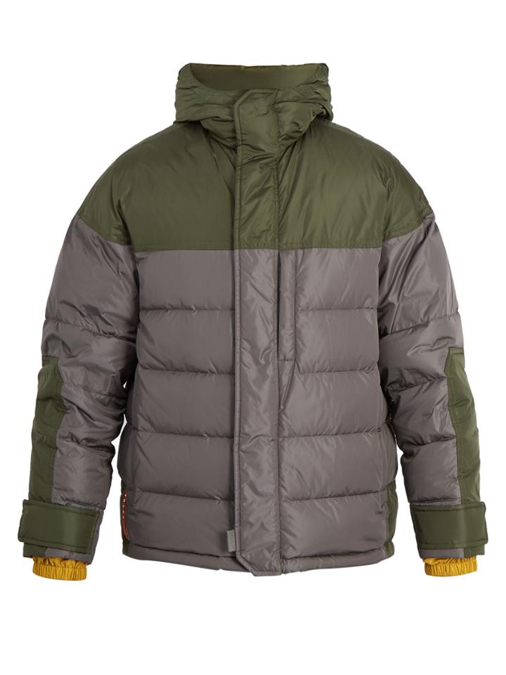 Prada Bi-colour Padded-down Jacket
