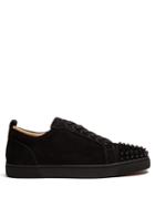 Christian Louboutin Louis Junior Low-top Suede Trainers