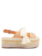 Chloé Qai Open-toed Platform Espadrilles