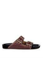 Isabel Marant Lenny Buckle Leather Sandals