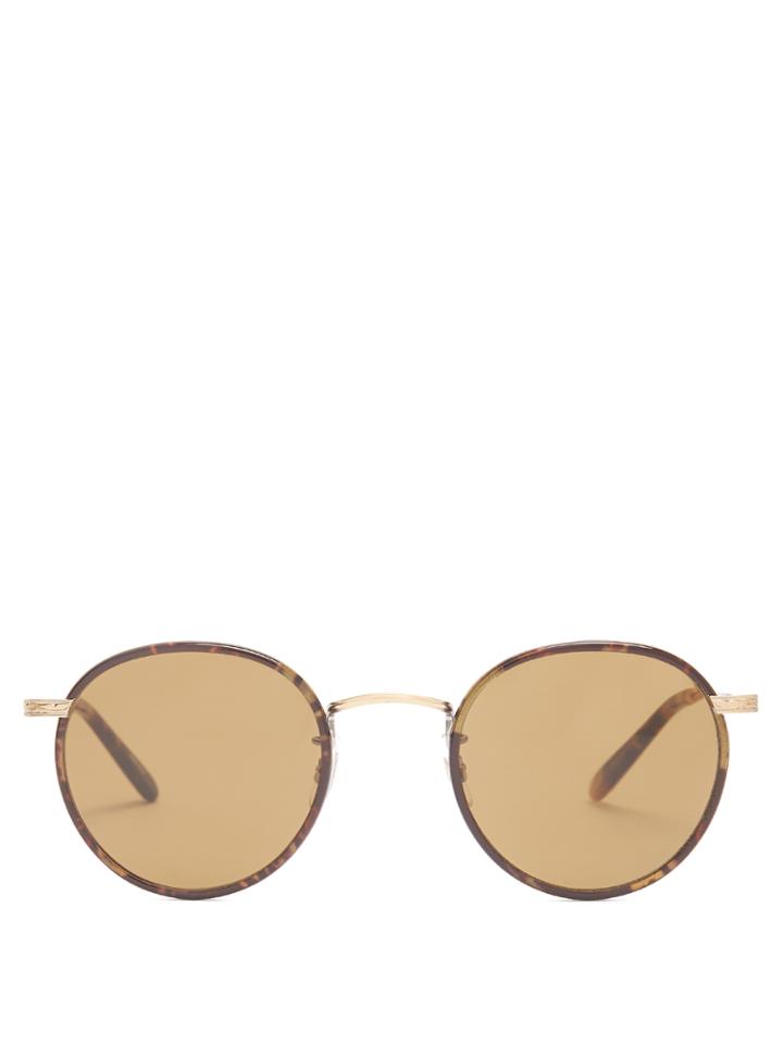 Garrett Leight Wilson 46 Round-frame Sunglasses
