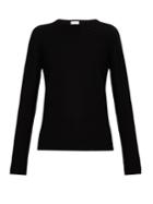 Saint Laurent Distressed Wool And Cashmere-blend Sweater